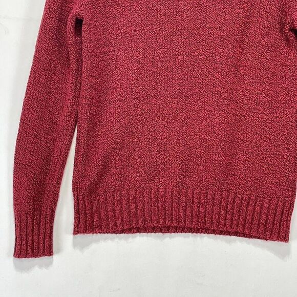St Johns Bay Women Shawl Sweater Size MP Red Long Sleeves Casual - Picture 10 of 15